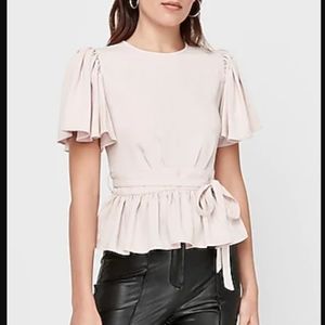BNWT Express peplum top